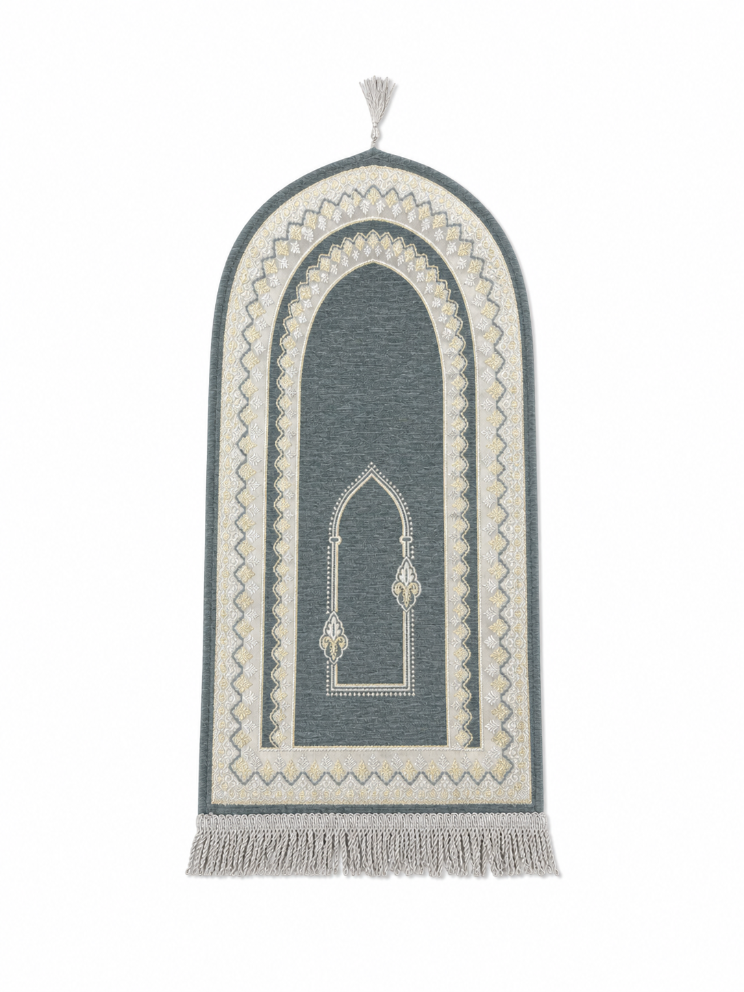 Pastel Grey Kids Prayer Mat