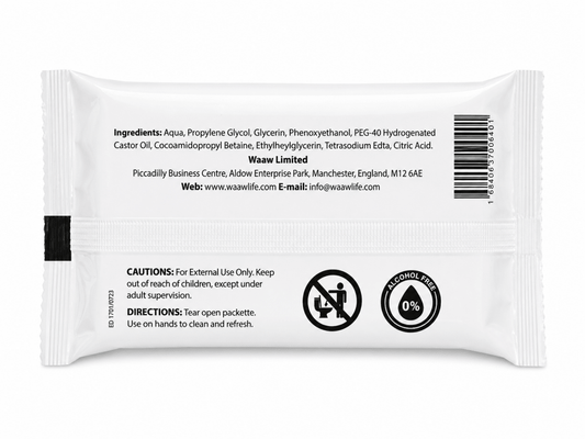 Fragrance-Free Wet Wipes for Hajj & Umrah – Ihram-Friendly, Alcohol-Free - Adhkar