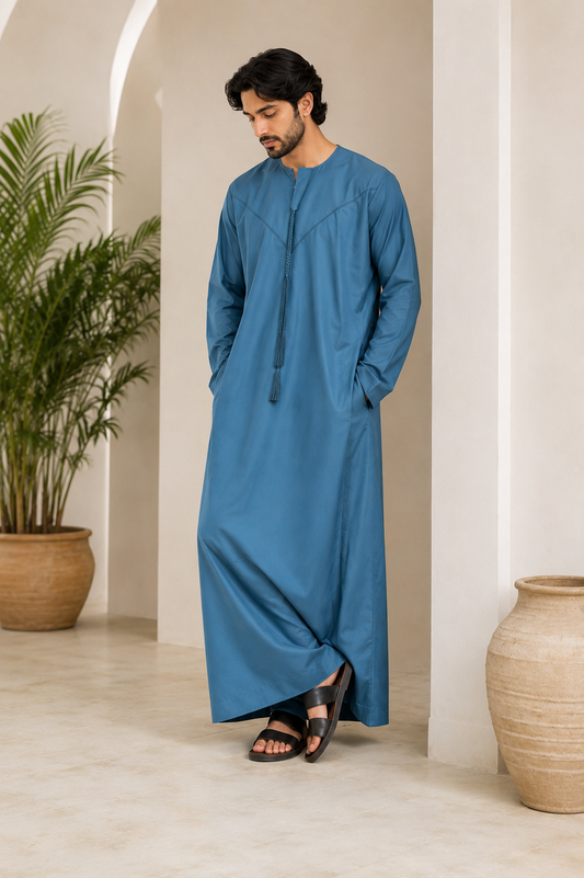 Emirati Thobe Teal