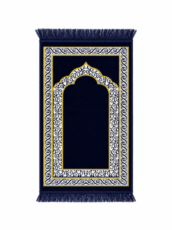 Kids Navy Blue Prayer Mat