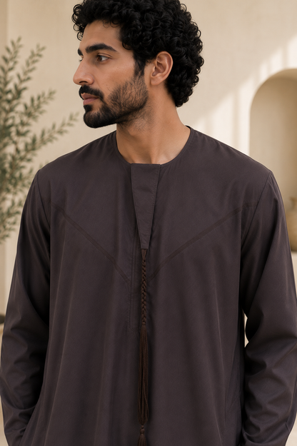 Emirati Thobe Brown