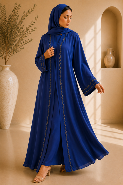 Blue Umbrella Abaya