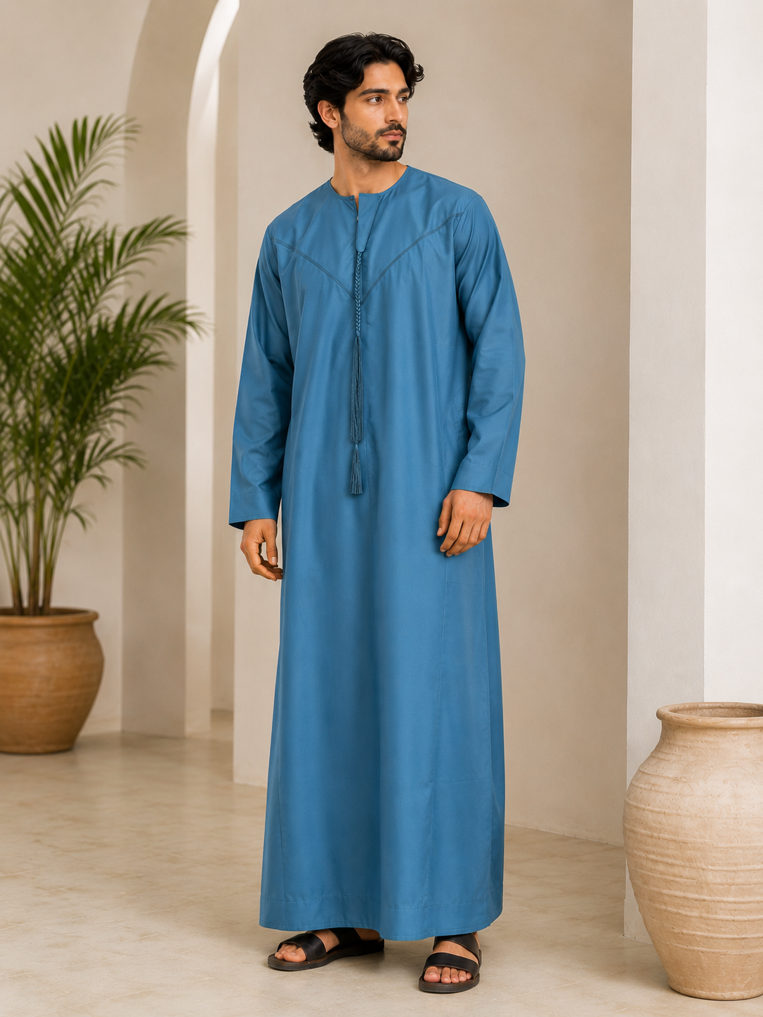 Emirati Thobe Teal