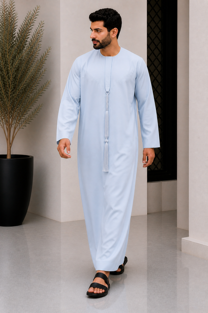 Emirati Thobe Light Blue