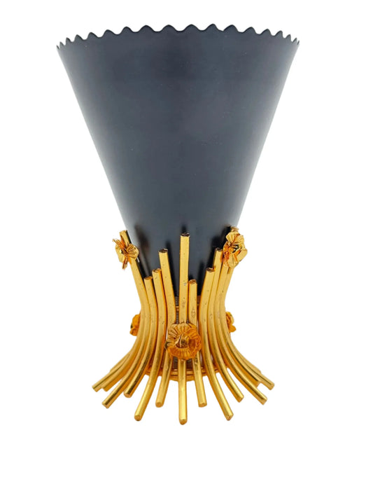 Black And gold Bakhoor Burner