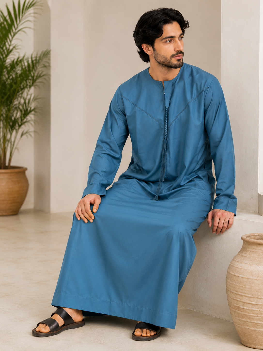 Emirati Thobe Teal