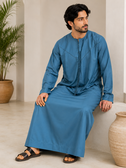 Emirati Thobe Teal