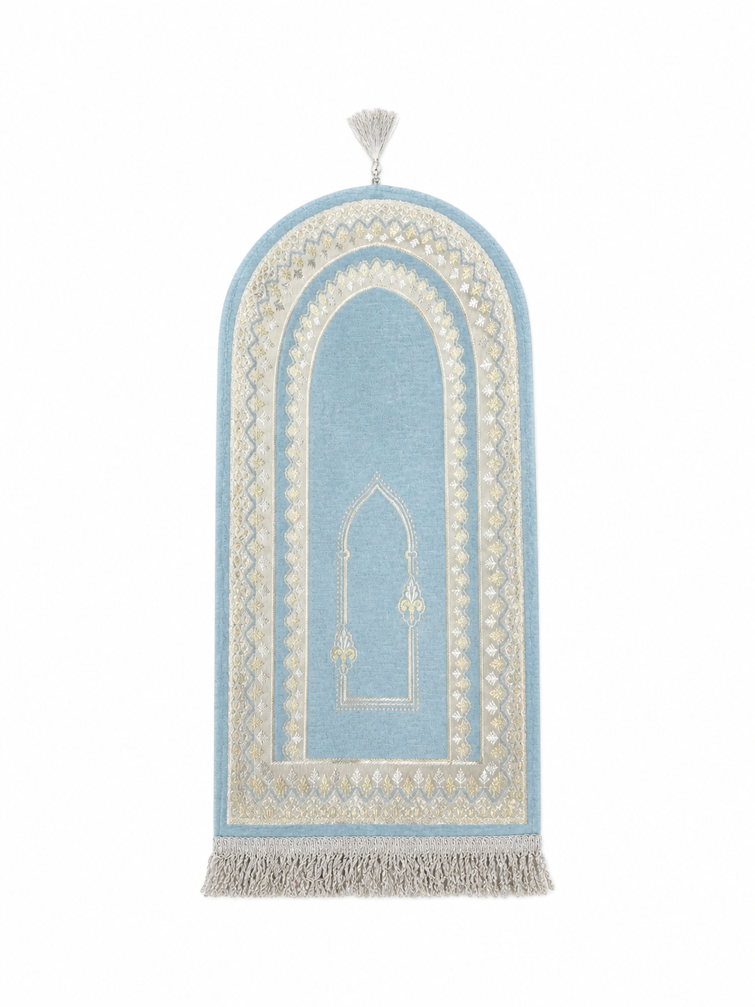 Pastel Blue Kids Prayer Mat