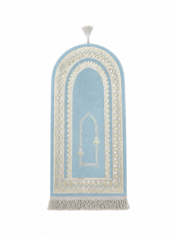 Pastel Blue Kids Prayer Mat