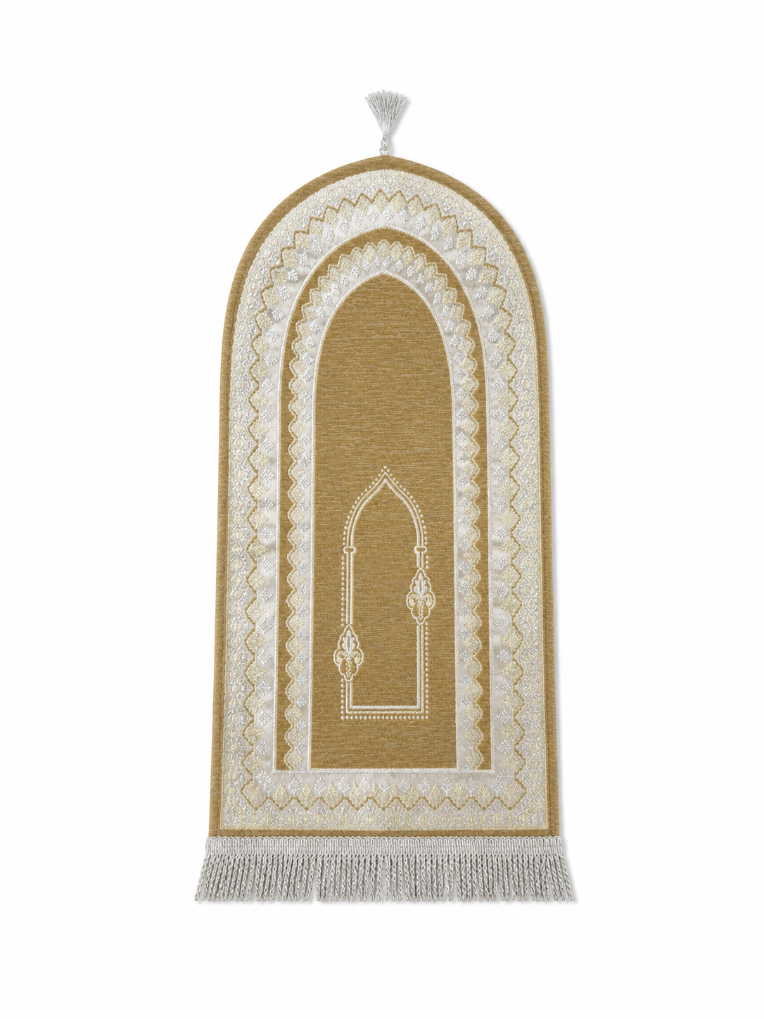 Pastel Beige Kids Prayer Mat