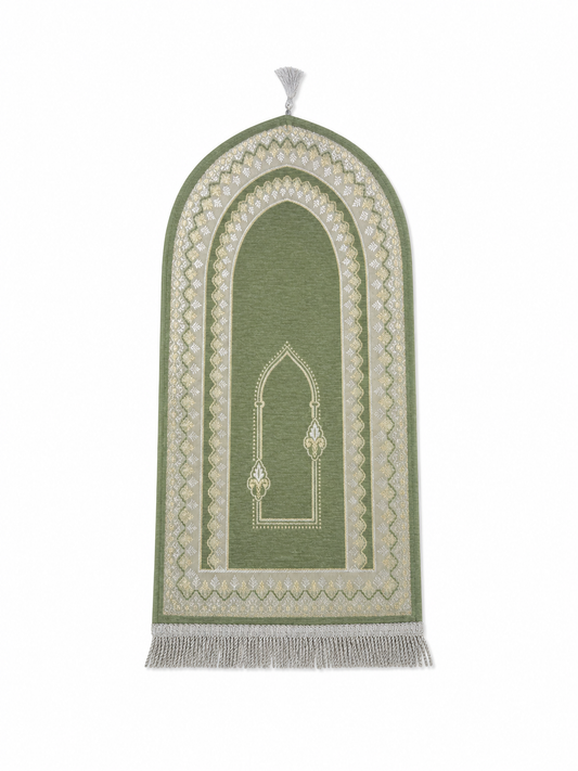 Pastel Green Kids Prayer Mat
