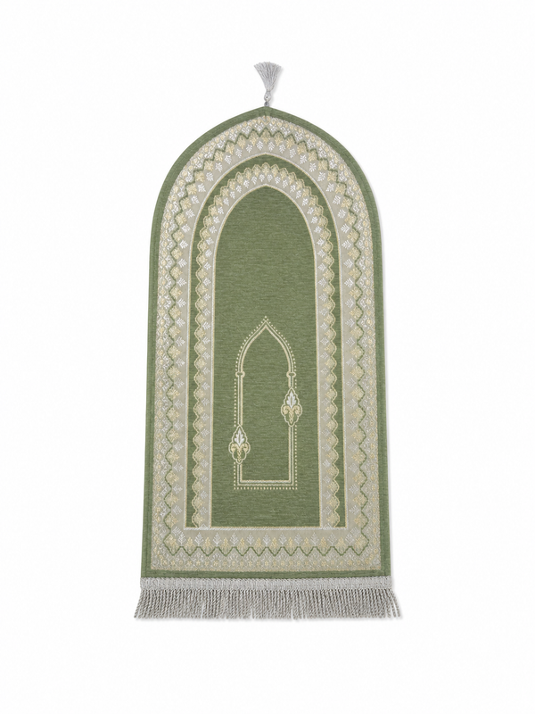 Pastel Green Kids Prayer Mat