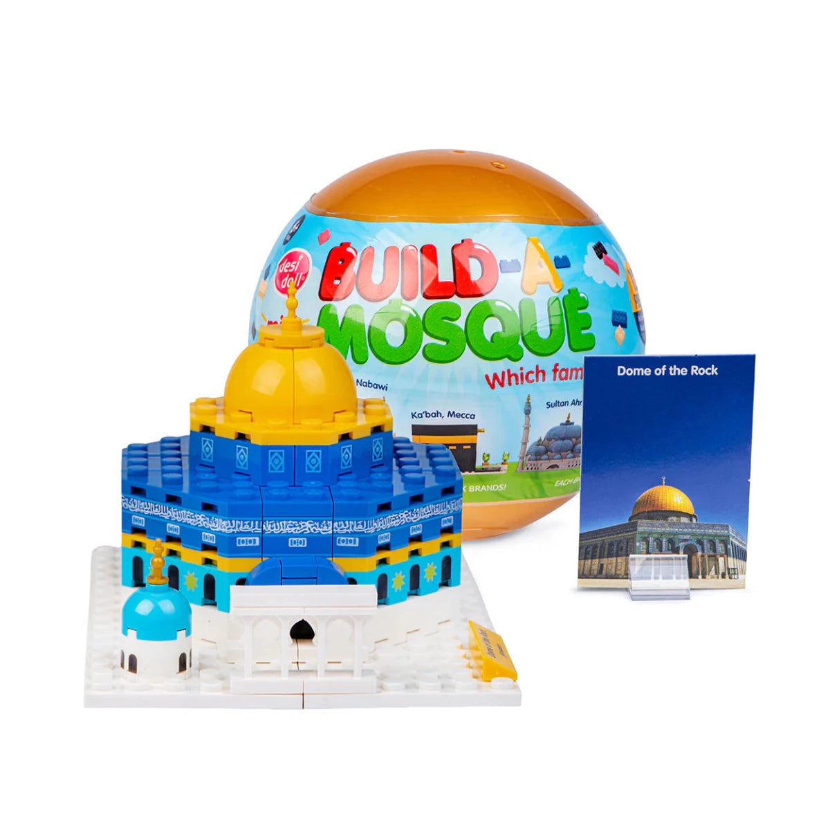 Build-a-Mosque Mini Surprise Ball Building Kits (Desi doll company) - Adhkar