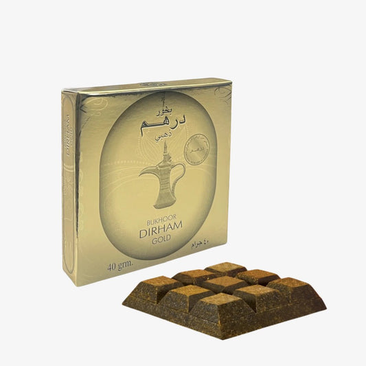 Dirham Gold Bakhoor - Adhkar