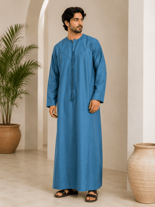 Emirati Thobe Teal - Adhkar