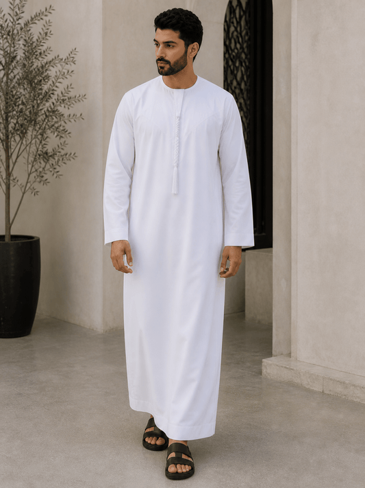 Emirati Thobe White - Adhkar