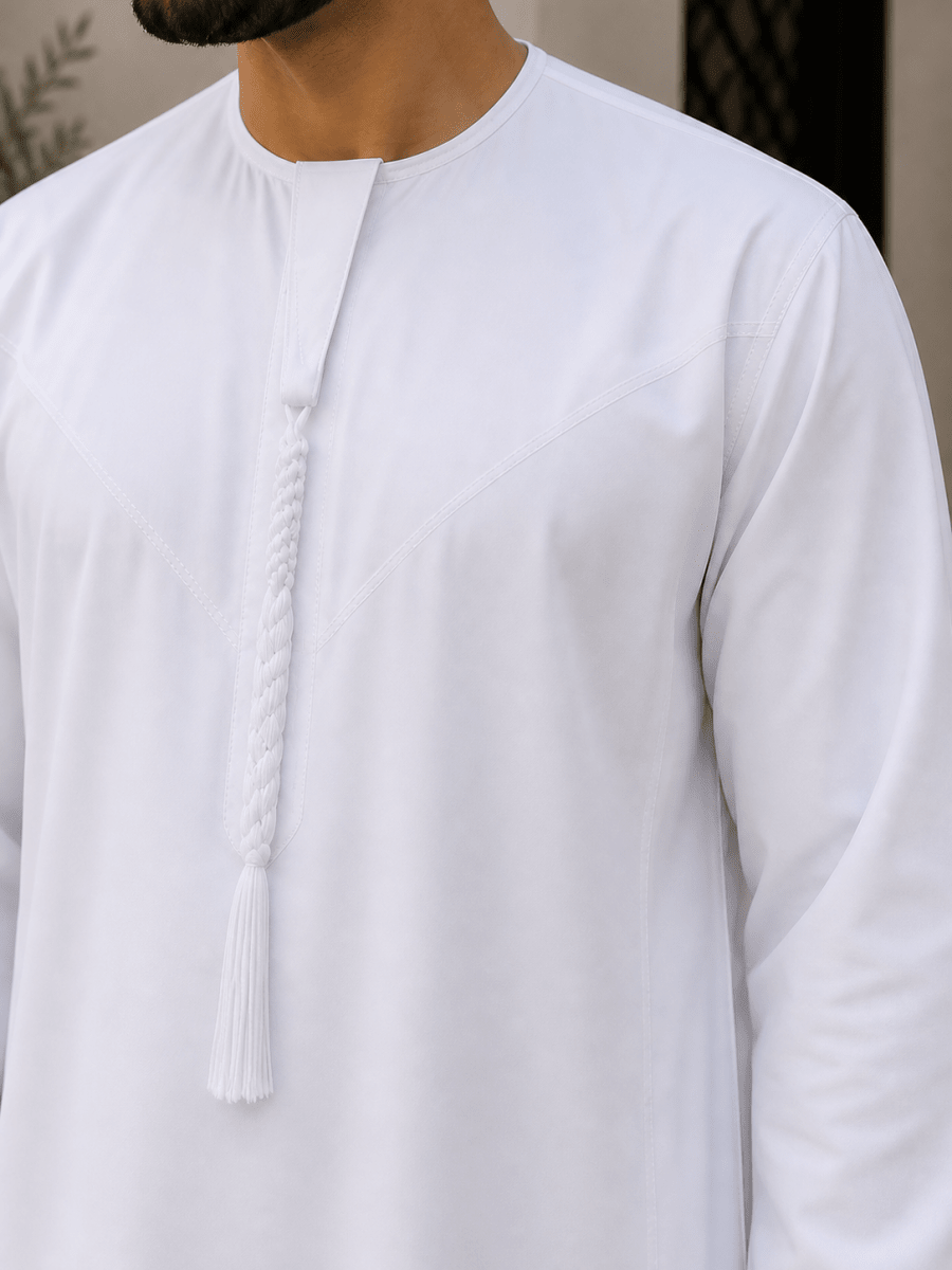 Emirati Thobe White - Adhkar