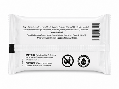 Fragrance-Free Wet Wipes for Hajj & Umrah – Ihram-Friendly, Alcohol-Free - Adhkar
