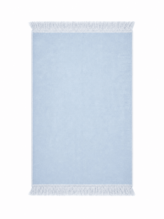 Light Blue Prayer Mat - Adhkar