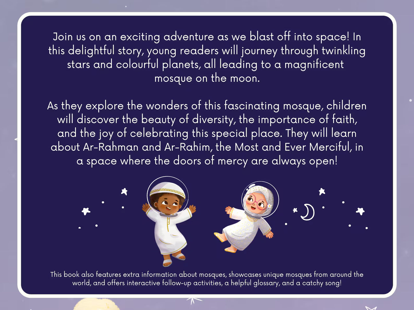 Mosque on the Moon - Learning about a Mosque