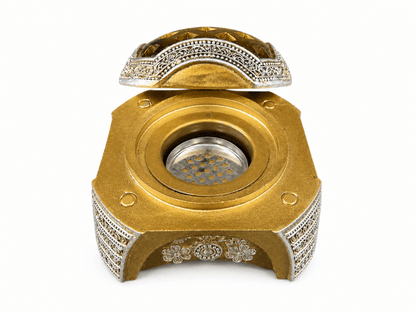 Mesh Gold and silver Bakhoor Burner - Adhkar