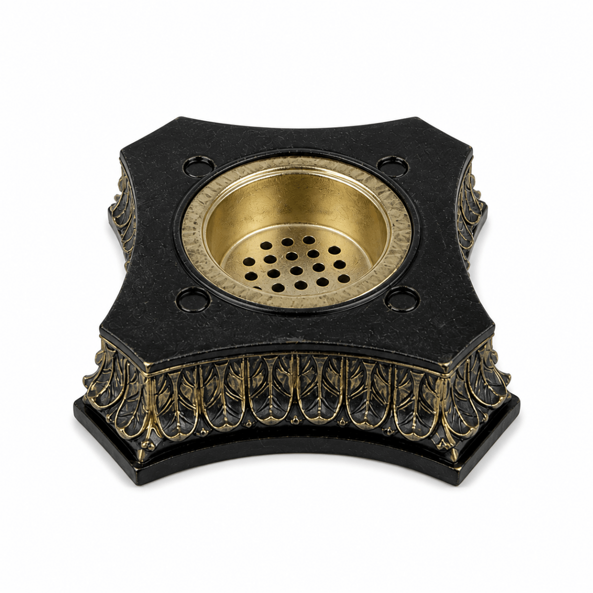 Mosque Black And Gold Bakhoor Burner - Adhkar