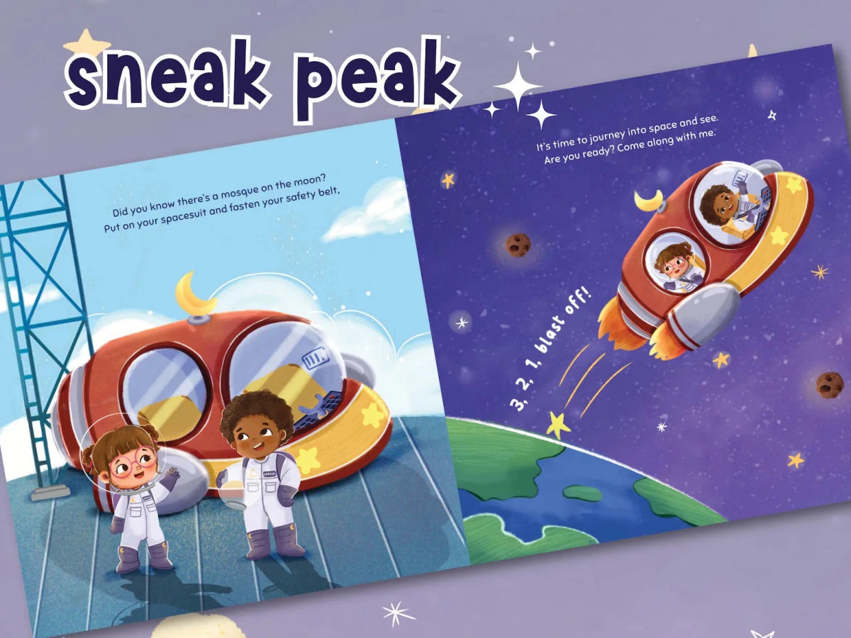 Mosque on the Moon - Learning about a Mosque - Adhkar