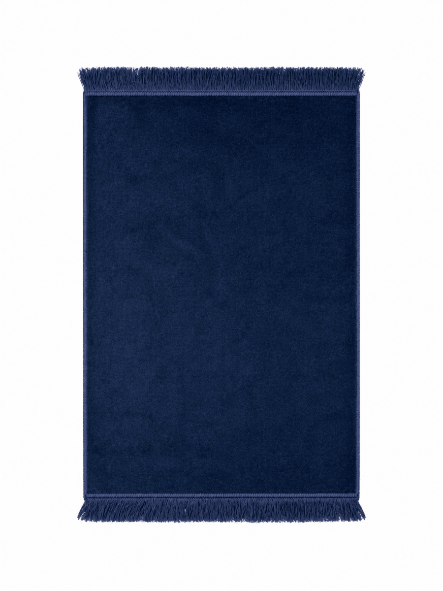Navy Blue Prayer Mat - Adhkar