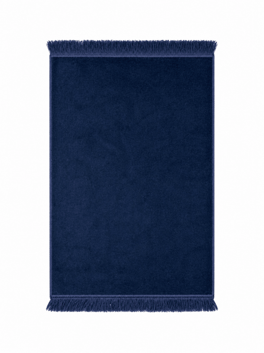 Navy Blue Prayer Mat - Adhkar